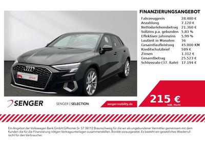 Audi A3 Sportback Advanced 35 TFSI MMI LED Kamera 