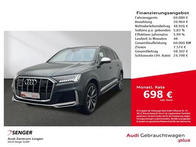 Audi SQ7 4.0 TFSI quattro Matrix Pano B&O AHK 