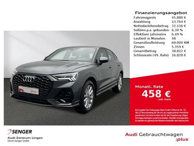 Audi Q3 Sportback S line 35 TFSI S tronic MMI LED AHK 