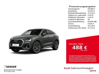 Audi Q3 Sportback 45 TFSI e S line MMI LED AHK Sitzh. 