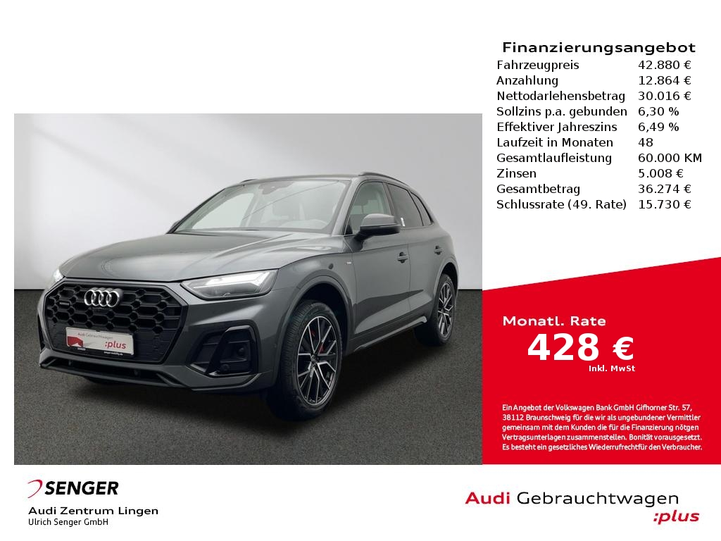 Audi Q5 S line 40 TDI quattro MMI LED Panorama Sitzh. 