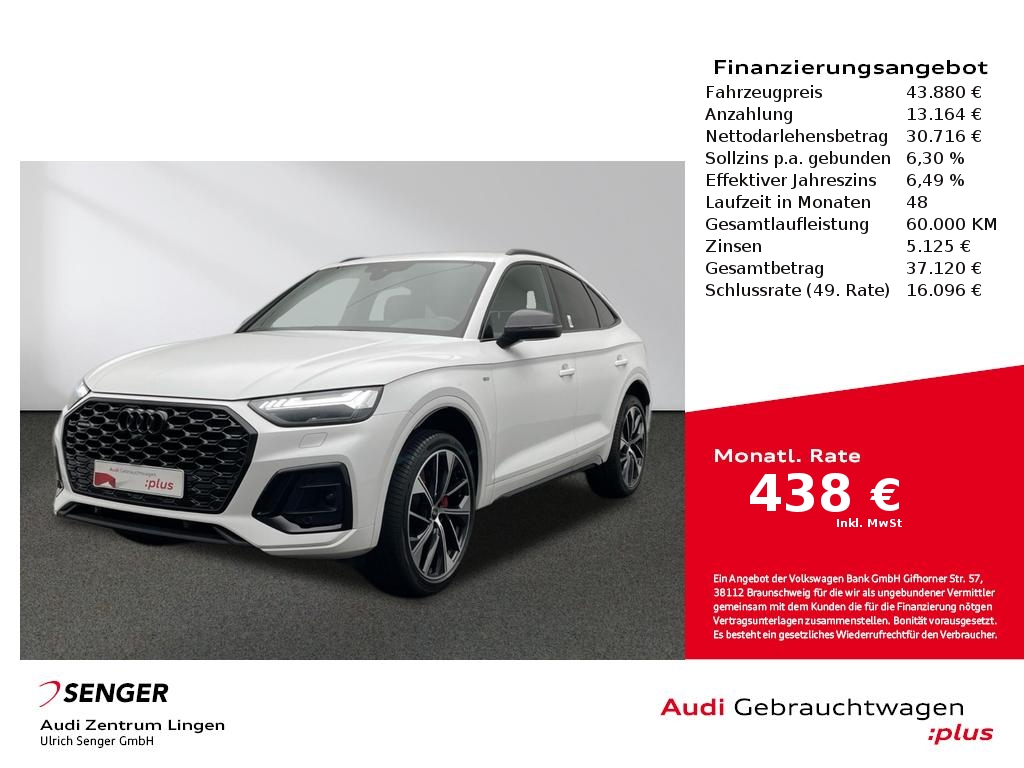 Audi Q5 Sportback S line 40TDI quattro MMI Matrix-LED 