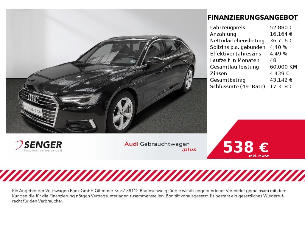 Audi A6 Avant Design 45 TFSI quattro Business-Paket 