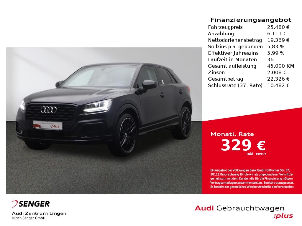 Audi Q2 Sport 35 TFSI Sitzheizung MMI LED Kamera 