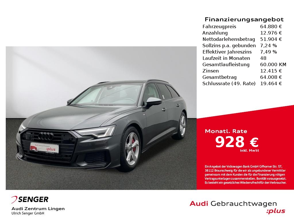 Audi A6 Avant 55 TFSI e Sport quattro Matrix Panorama 