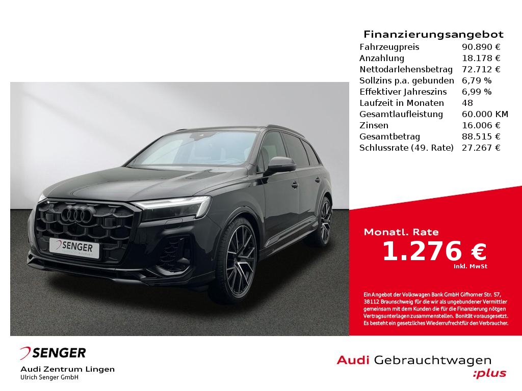 Audi Q7 SUV S line 55 TFSI e quattro Allradlenkung 