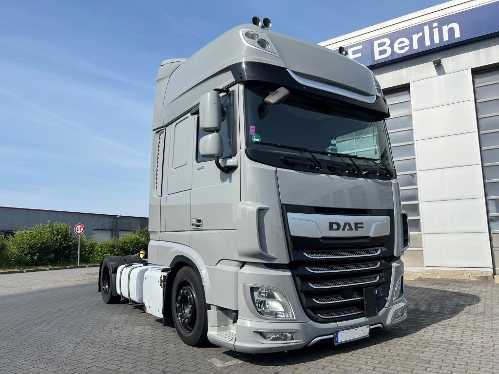 DAF XF 480 FT SSC Low Deck Intarder Standklima TV 