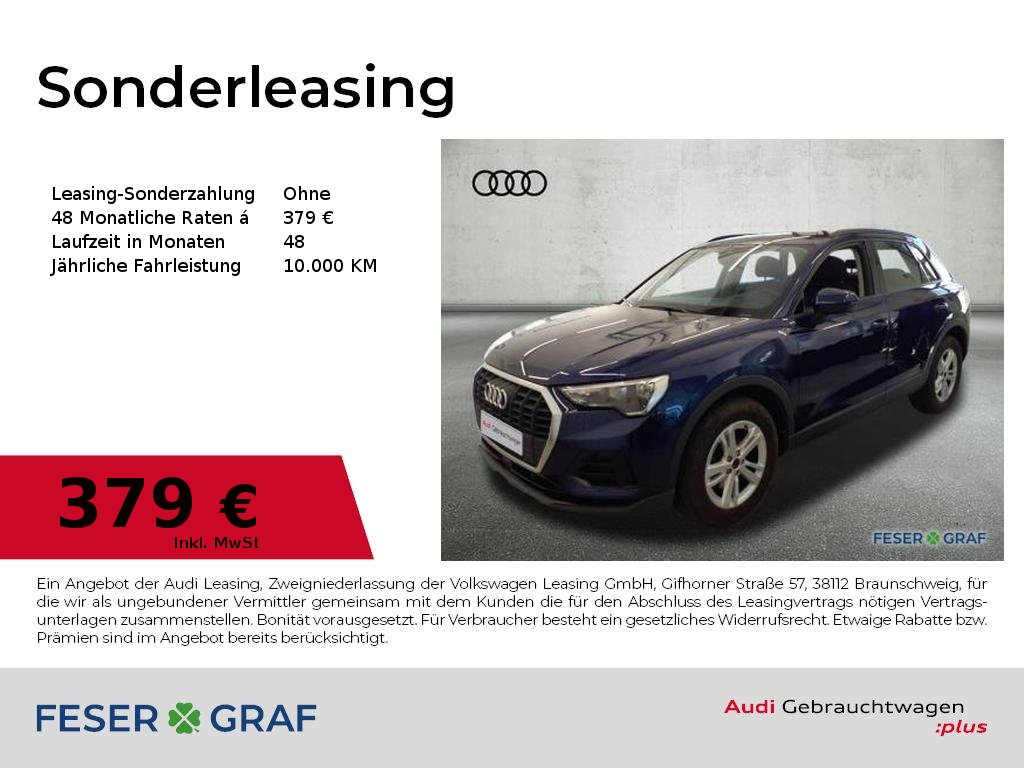 Audi Q3 35 TFSI SmartphoneInt,PDC,Sitzhzg 