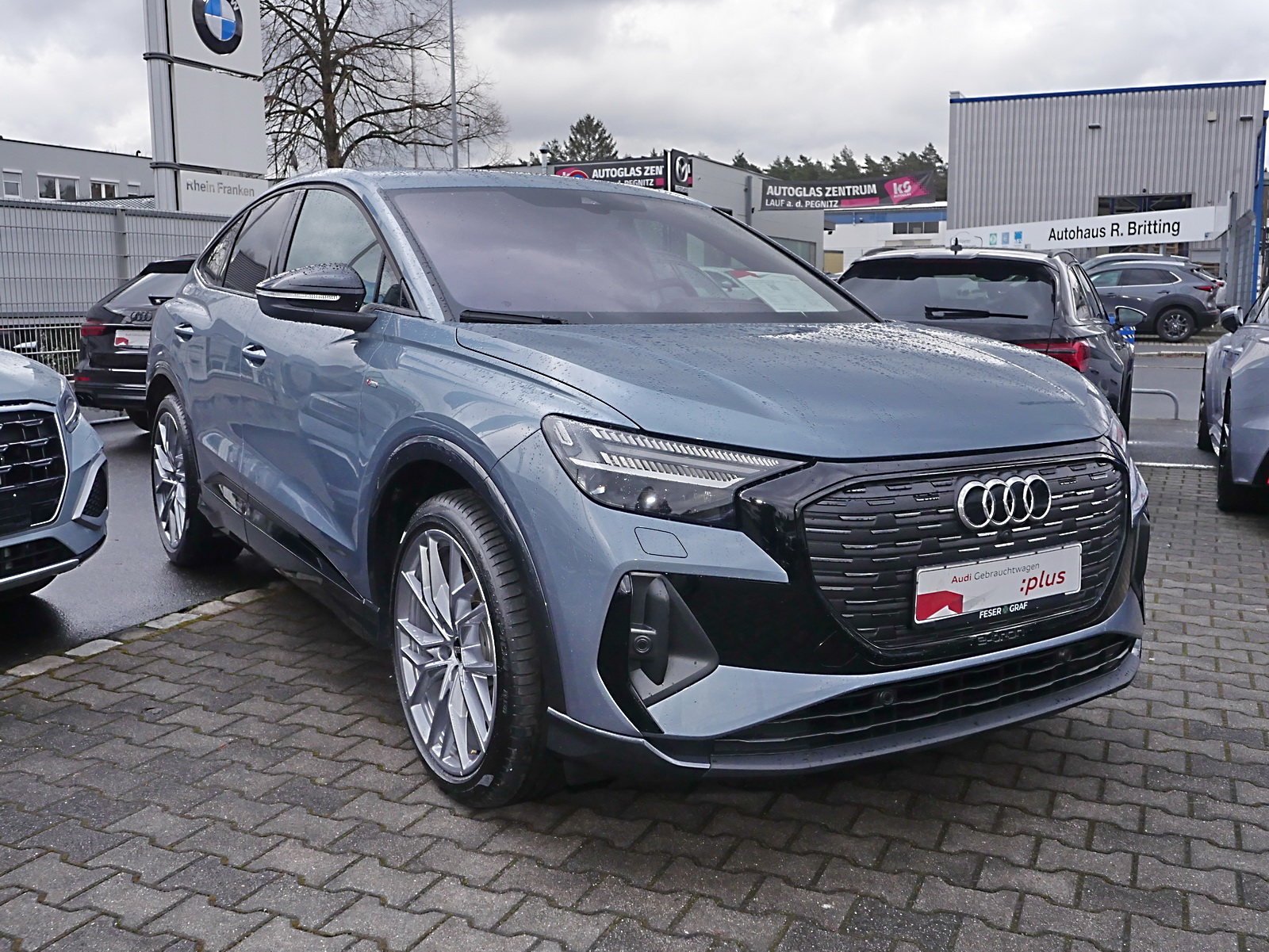 Audi Q4 Sportback e-tron 45 qu S Line Pano,Leder,21