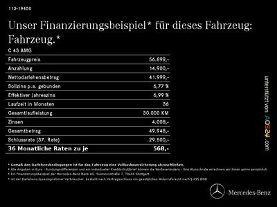 Mercedes-Benz C 43 AMG 4M Optik-Paket* Pano-SHD* AHK* Soundsystem 