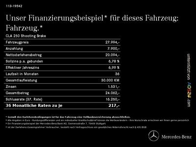 Mercedes-Benz CLA 250 Shooting Brake e Kamera* AC-Laden* LED++++ 
