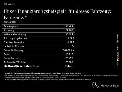 Mercedes-Benz GLE 63 AMG S 4M+ PANO* AHK* Burmester* NIGHT* 360°++ 