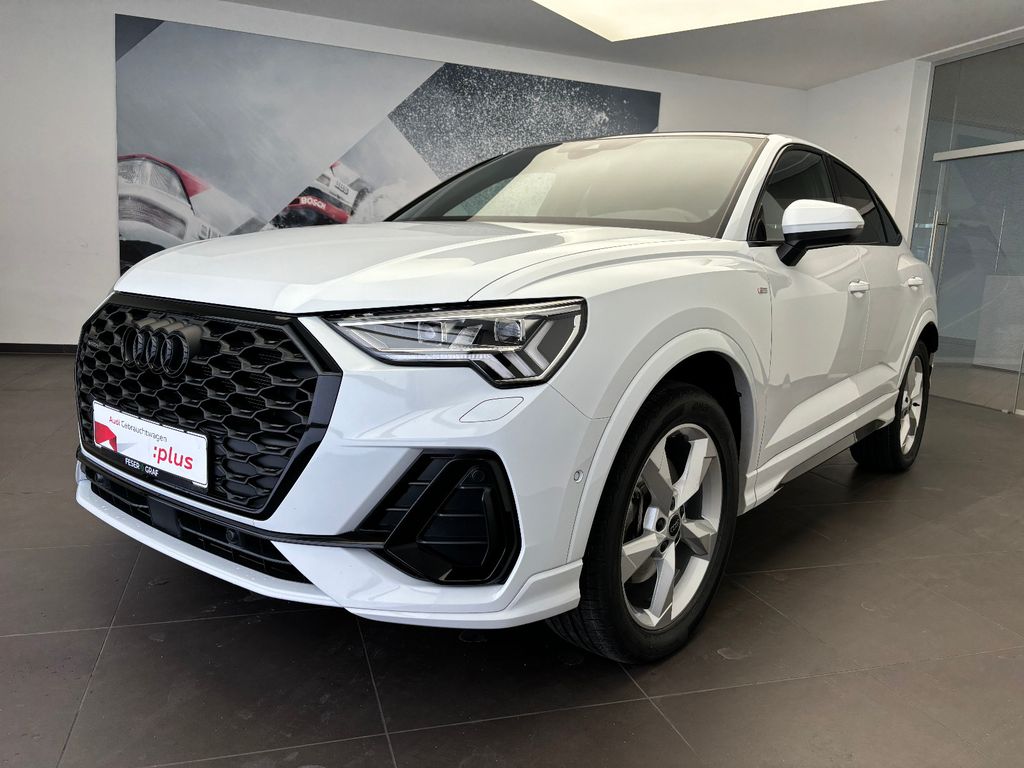 Audi Q3 Spb. 40 TDI qu. - 2 x S line - PANO - AHK-ACC 