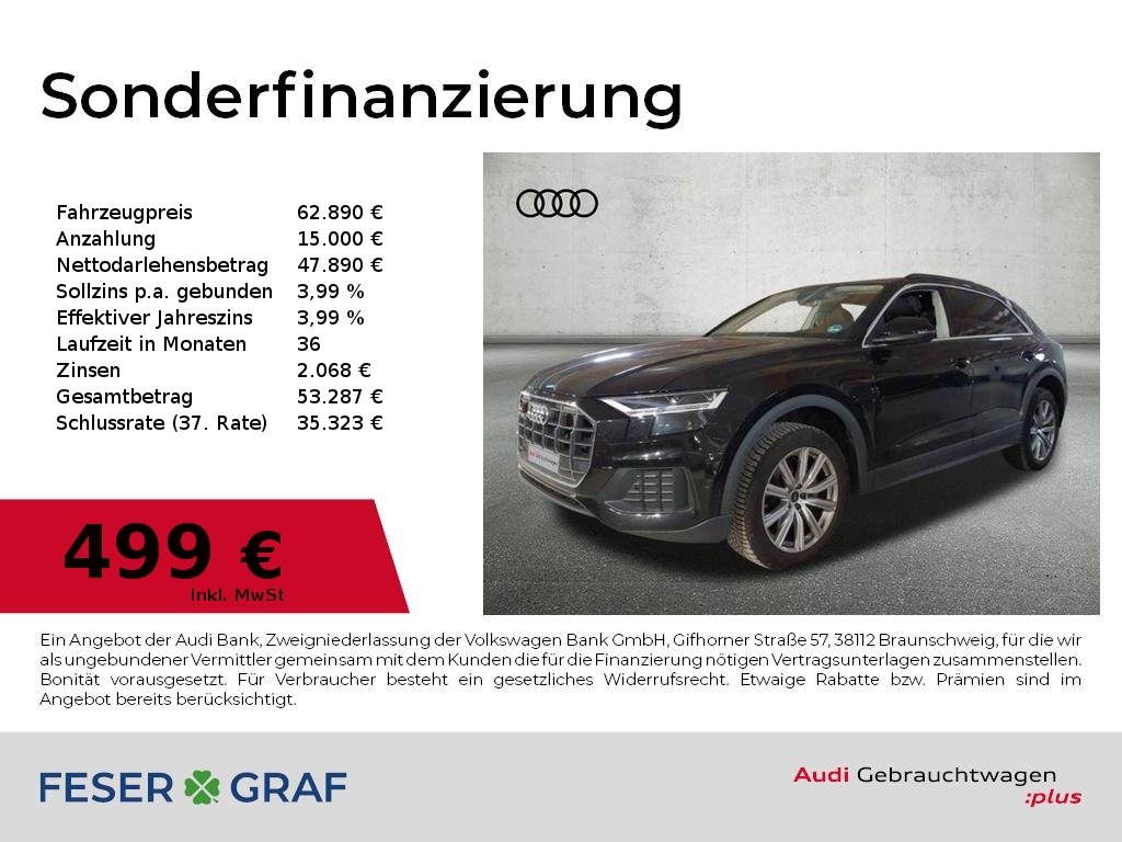 Audi Q8 45 TDI quattro - PANO - KAMERA - ACC - AHK 