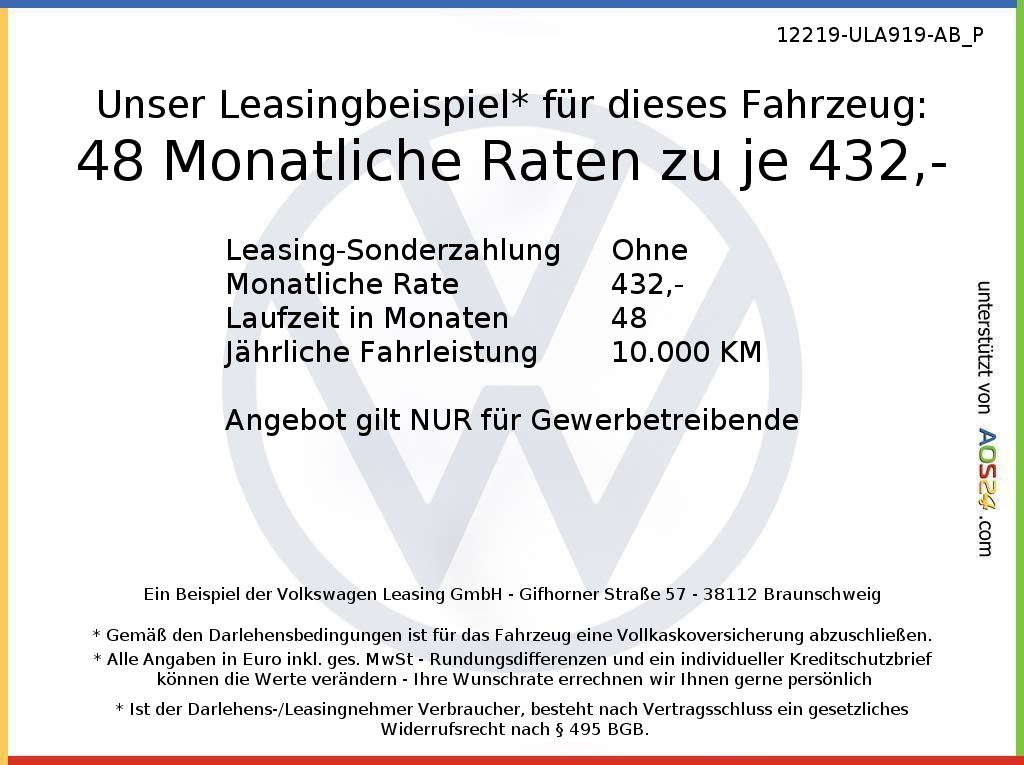 VW ID. Buzz Cargo 150kW 77kWh/Wischdüsen beh./AppCo 