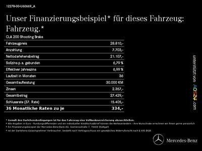 Mercedes-Benz CLA 200 Shooting Brake d PROGRESSIVE MBUX MULTIBEAM AHK 