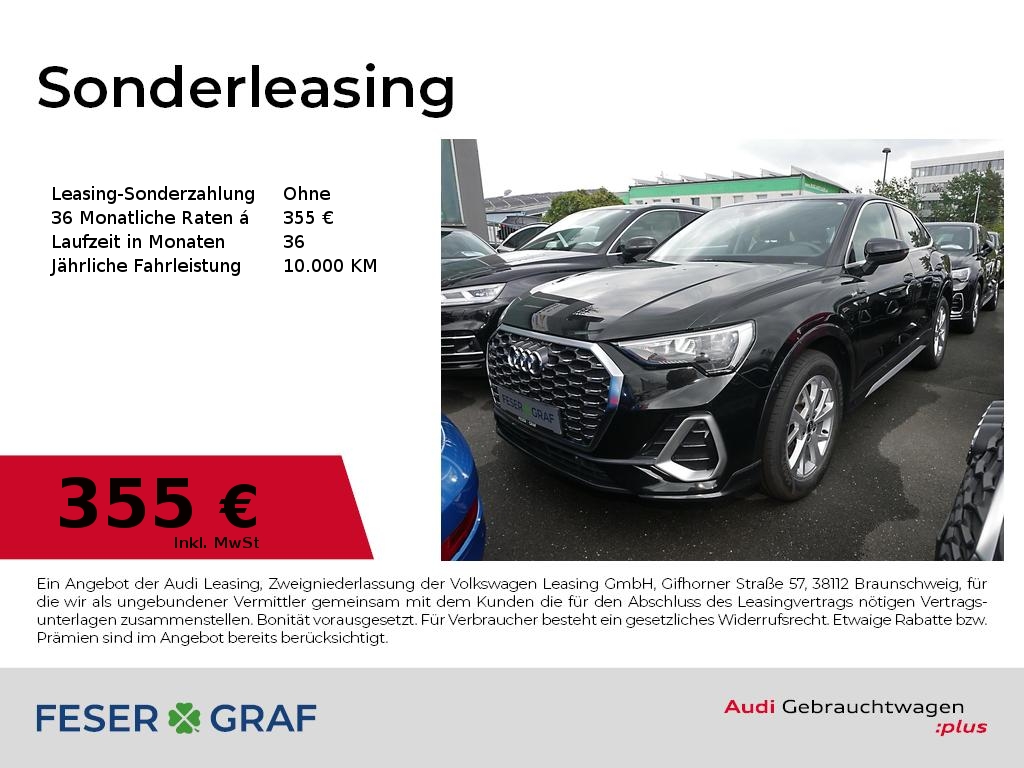 Audi Q3 Sportback 35 TDI S line qu. LED AHK RüKa Navi 