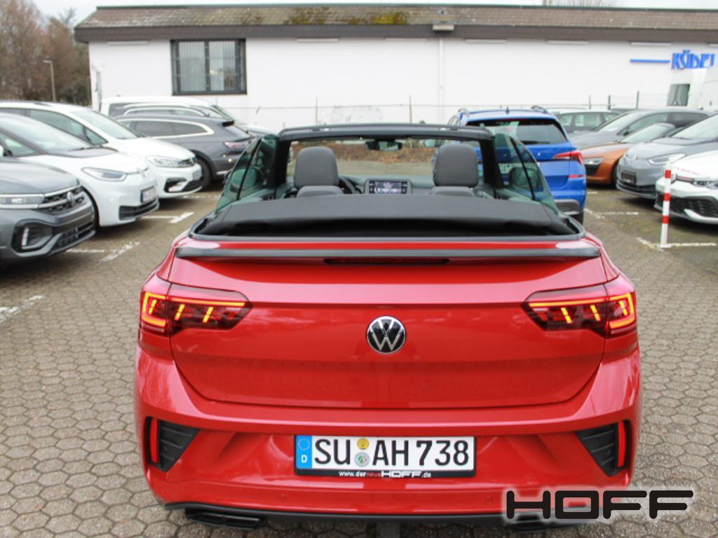 VW T-Roc Cabriolet 1.5 TSI DSG R-Line Navi AHK Matrix Black 