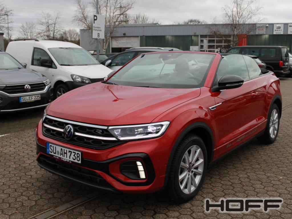 VW T-Roc Cabriolet 1.5 TSI DSG R-Line Navi AHK Matrix Black 