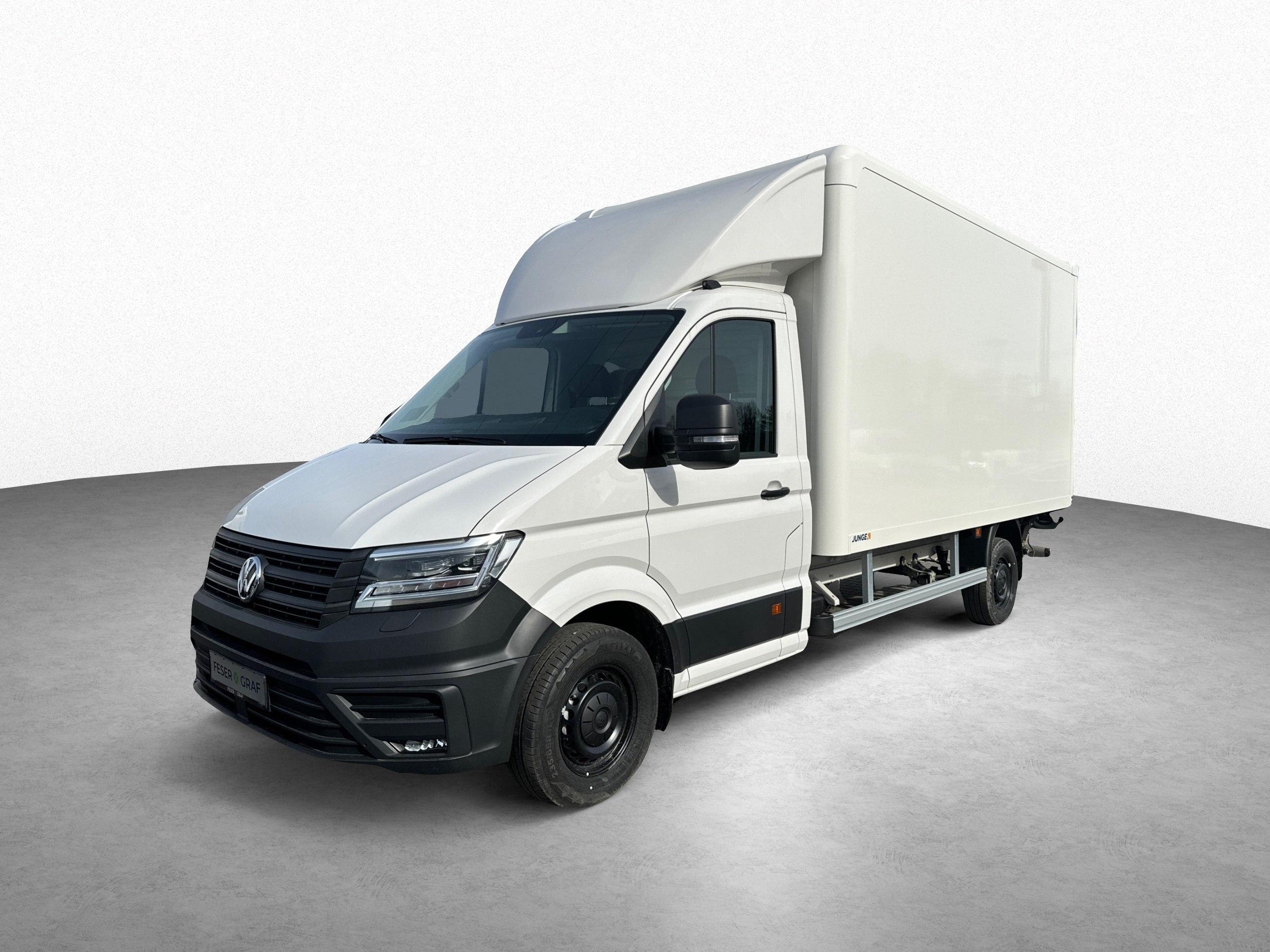 VW Crafter 35 EK Junge Koffer Bär-Ladebordw Automat 