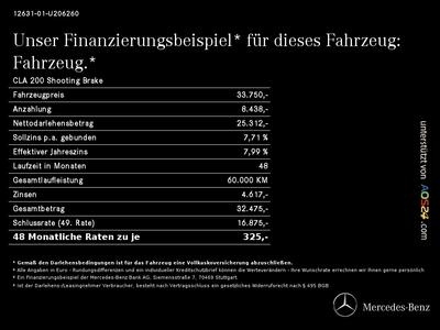 Mercedes-Benz CLA 200 Shooting Brake AMG LINE NIGHT AMBIENTE 