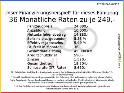 Audi A3 Sportback 40 TFSI quattro S line B&O Matrix 