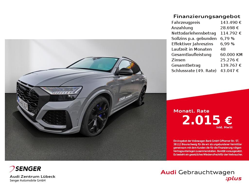 Audi RSQ8 Keramikbremsanlage 305km/h RS-Dynamikpaket 