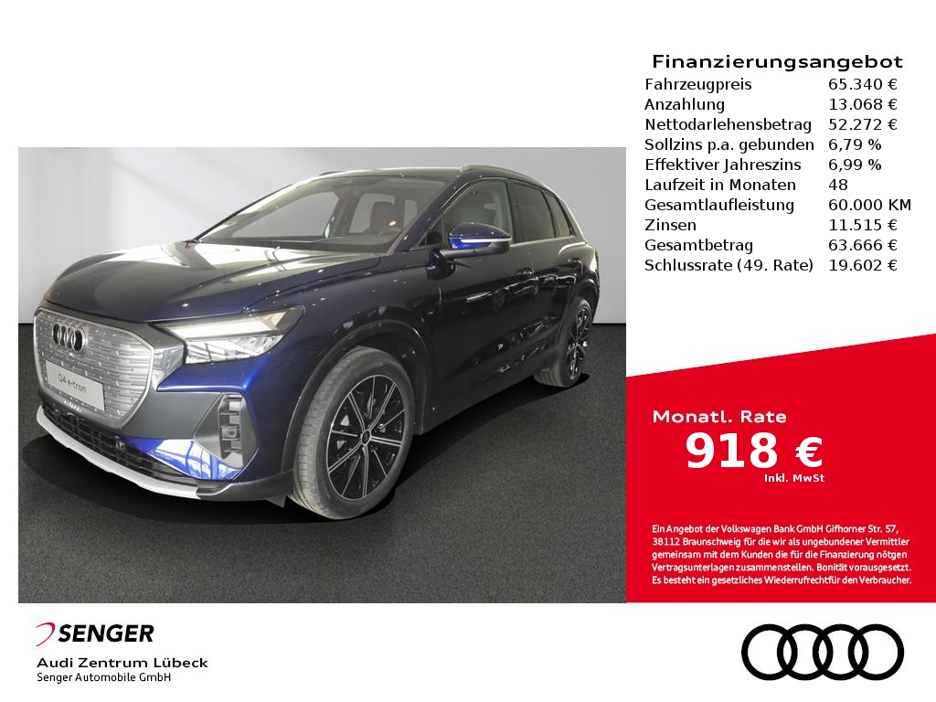 Audi Q4 45 e-tron Memory Navi Sitzheizung Tempomat 