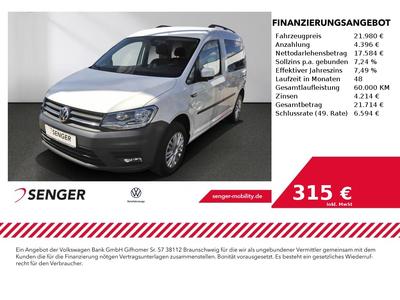 VW Caddy Trendline 2,0 TDI Navi Tempomat Xenon PDC 