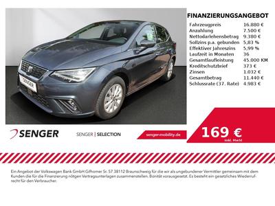 Seat Ibiza 1.0 TSi Xcelence LED Navi Bluetooth Klima 