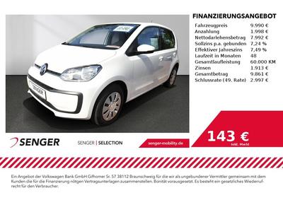 VW Up! 1.0 MPi Move Klima Sitzhzg Bluetooth 