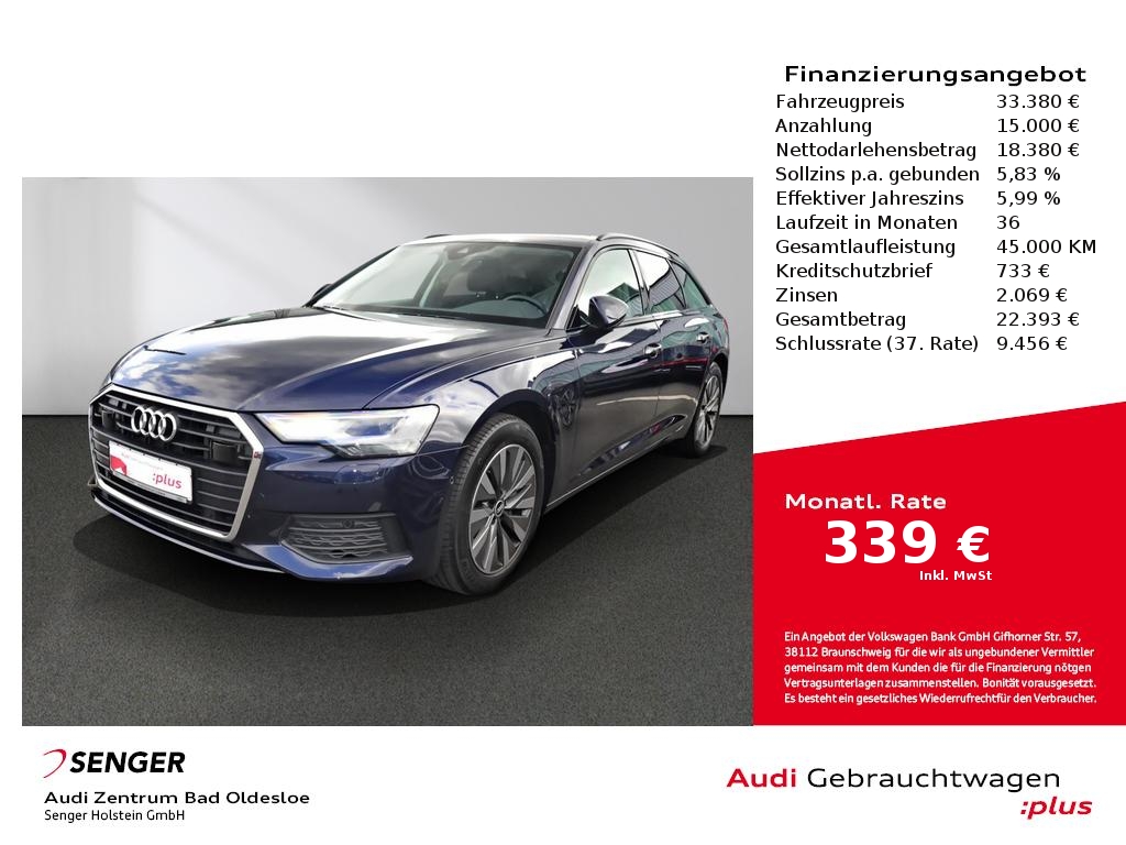 Audi A6 Avant 40 TDI Pano. B&O Rückfahrkamera Leder 