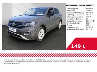 VW T-Cross 1.0 TSi Klima PDC Sitzhzg. 