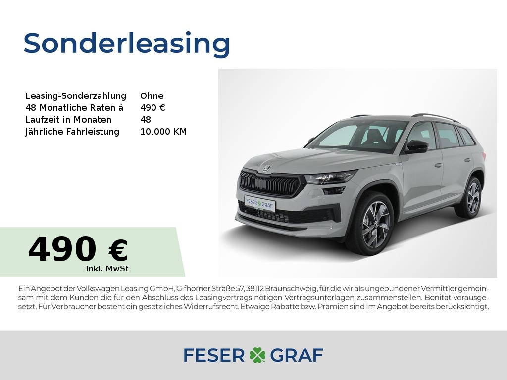 Skoda Kodiaq Sportline 1,5 TSI KESSY* KAMERA* MEMORY* SZH 