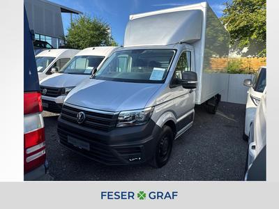 VW Crafter Einzelkabine langer Radstand Koffer Aufbau Klima Kamera Navi 