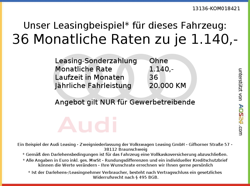 Audi E-tron 55 S Line/Matrix/Pano/360°/ACC/B&O/21