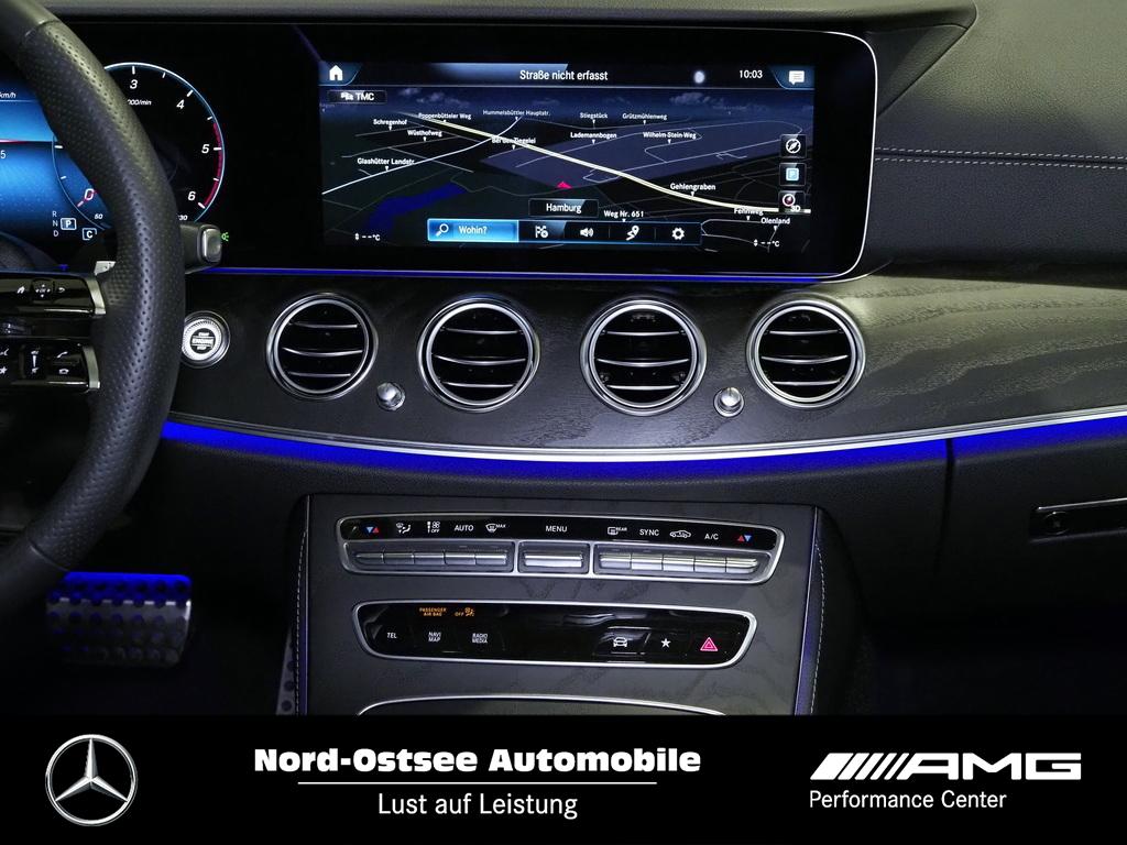 Mercedes-Benz E 400 T d 4M AMG Navi Pano AHK 360° Distro Night 