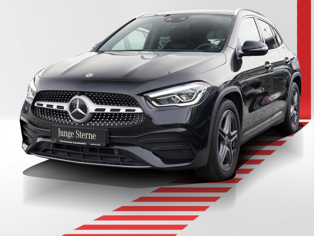 Mercedes-Benz GLA 250 4M AMG AHK Pano Parkpakt Navi DAB LED SH 