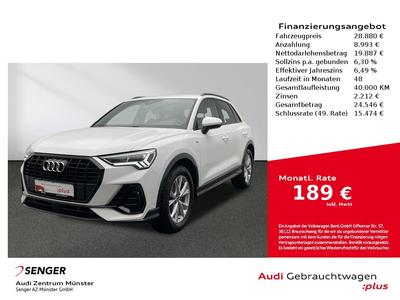 Audi Q3 35 TDI S line MMI Navi LED PDC Kamera Leder 