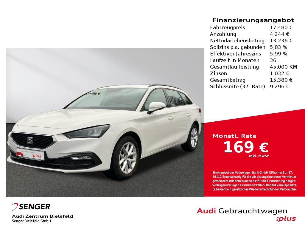 Seat Leon Sportstourer Style 1.0 TSI LED PDC Sitzhzg. 