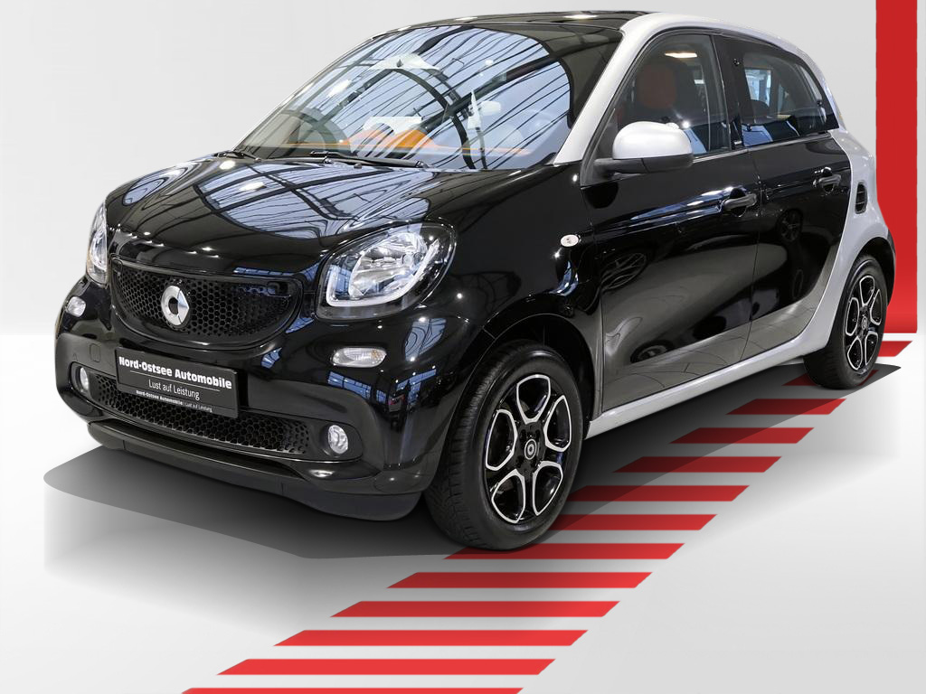 Smart ForFour 52 kW passion Pano-Dach Sitzheizung LED 