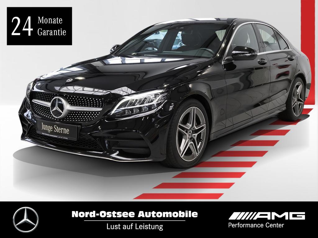 Mercedes-Benz C 200 AMG AHK Burmester Comand LED Kamera Sitzhz 