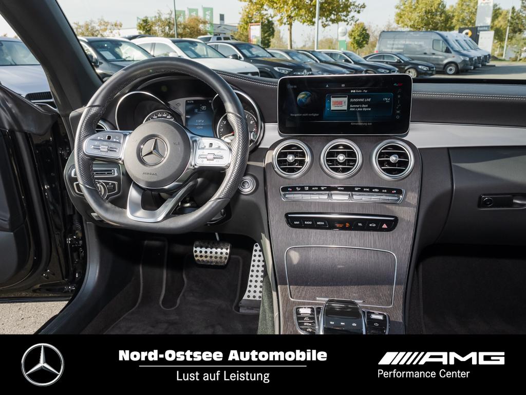 Mercedes-Benz C 180 Cabrio AMG Kamera LED Airscarf Sitzh. 