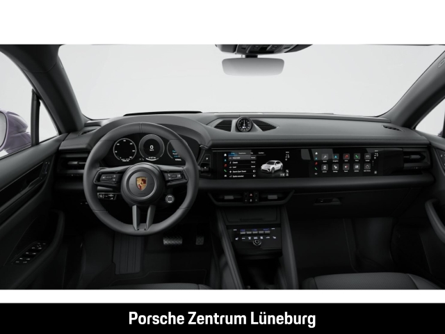 Porsche Macan E Beifahrerdisplay AHK Panoramadach 