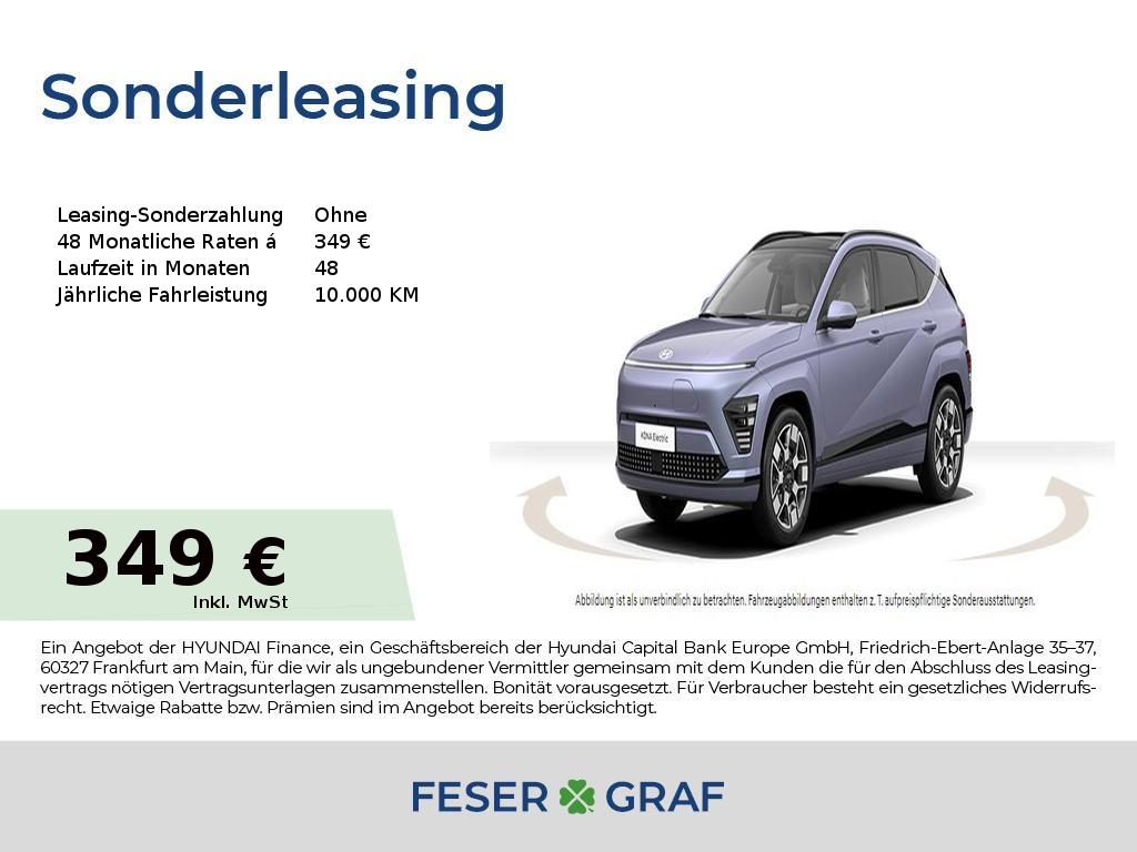 Hyundai Kona PRIME GLAS-DACH LEDER NAVI KAMERA LED BOSE 