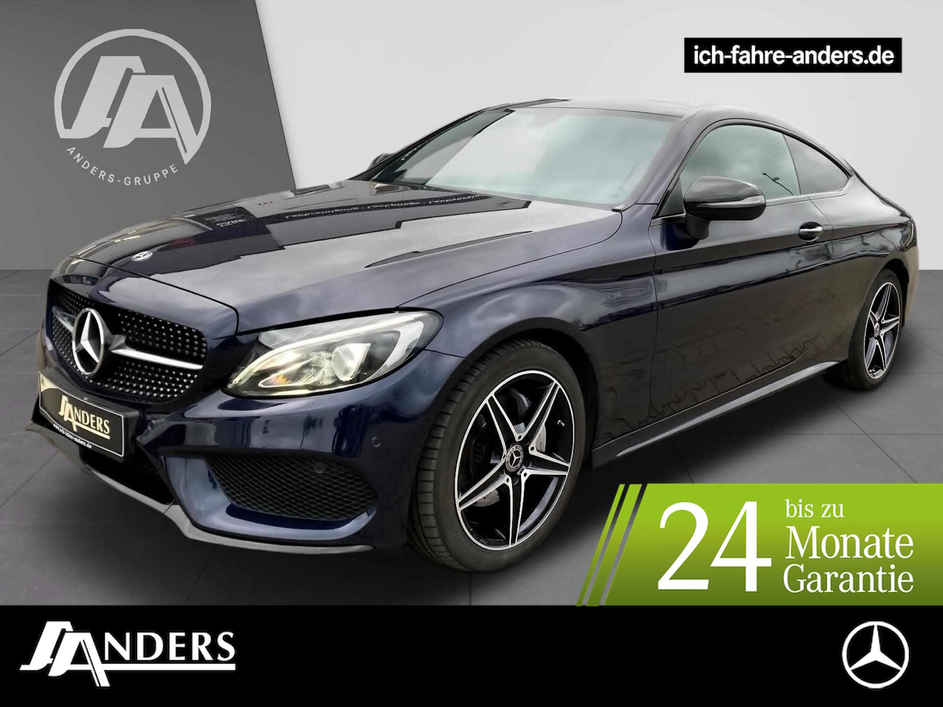 Mercedes-Benz C 220 d Coupé AMG+Navi+LED+Pano+Burm+Night+PDC 