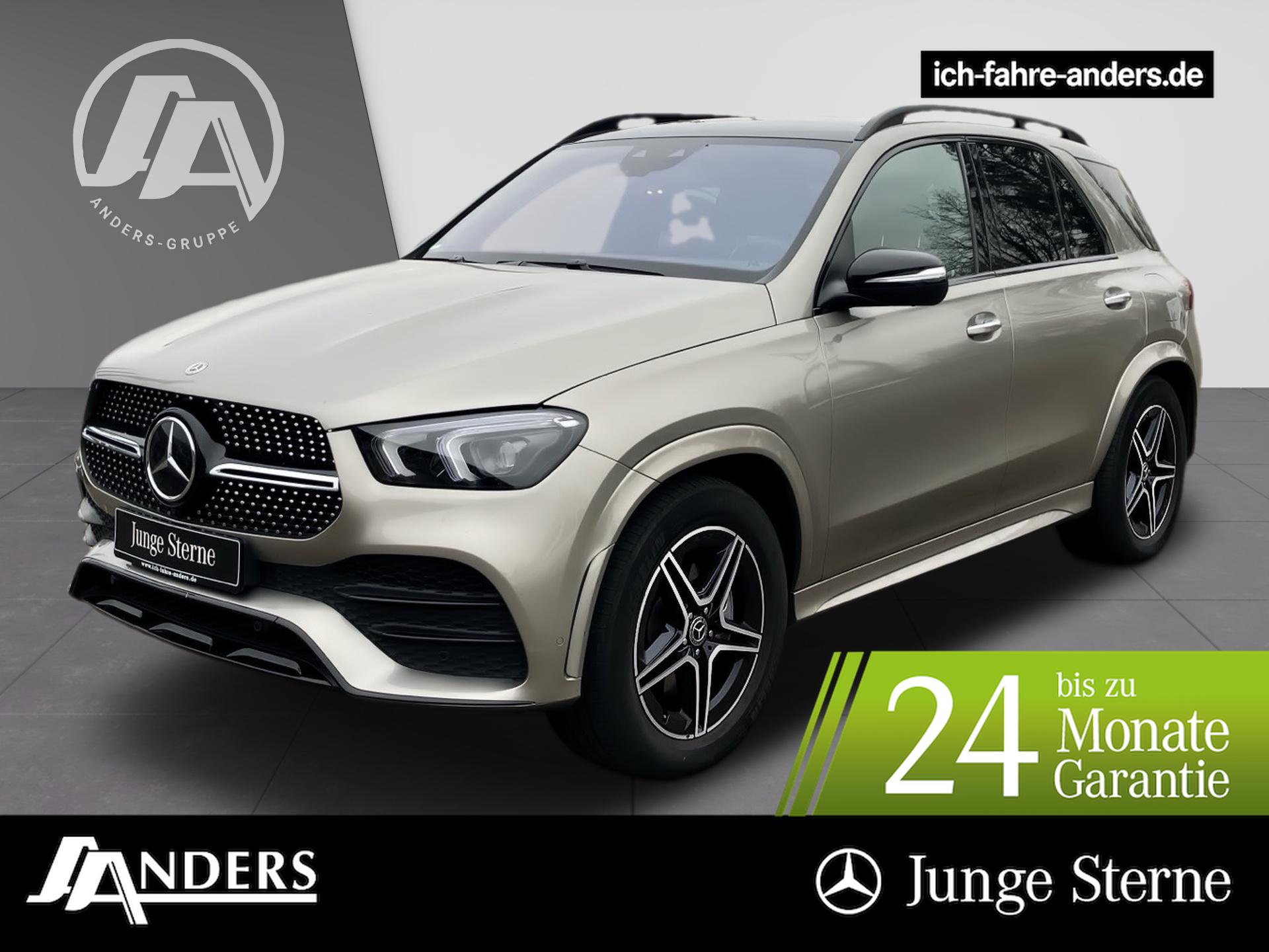 Mercedes-Benz GLE 350 de 4M AMG+AIR+AHK+Distr+Pano+Sitzkli+HUD 