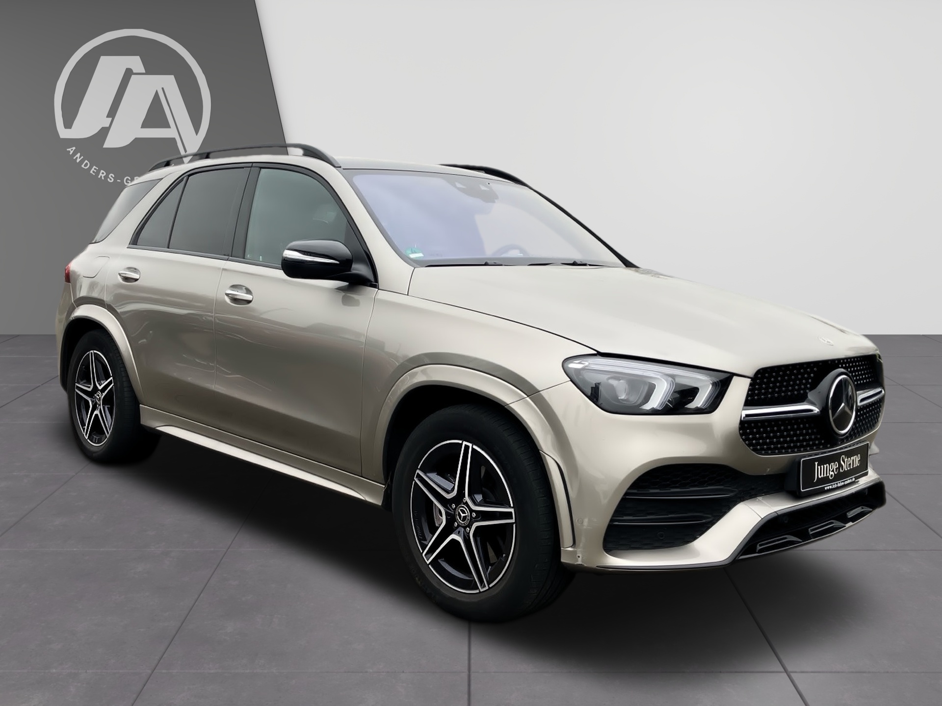 Mercedes-Benz GLE 350 de 4M AMG+AIR+AHK+Distr+Pano+Sitzkli+HUD 