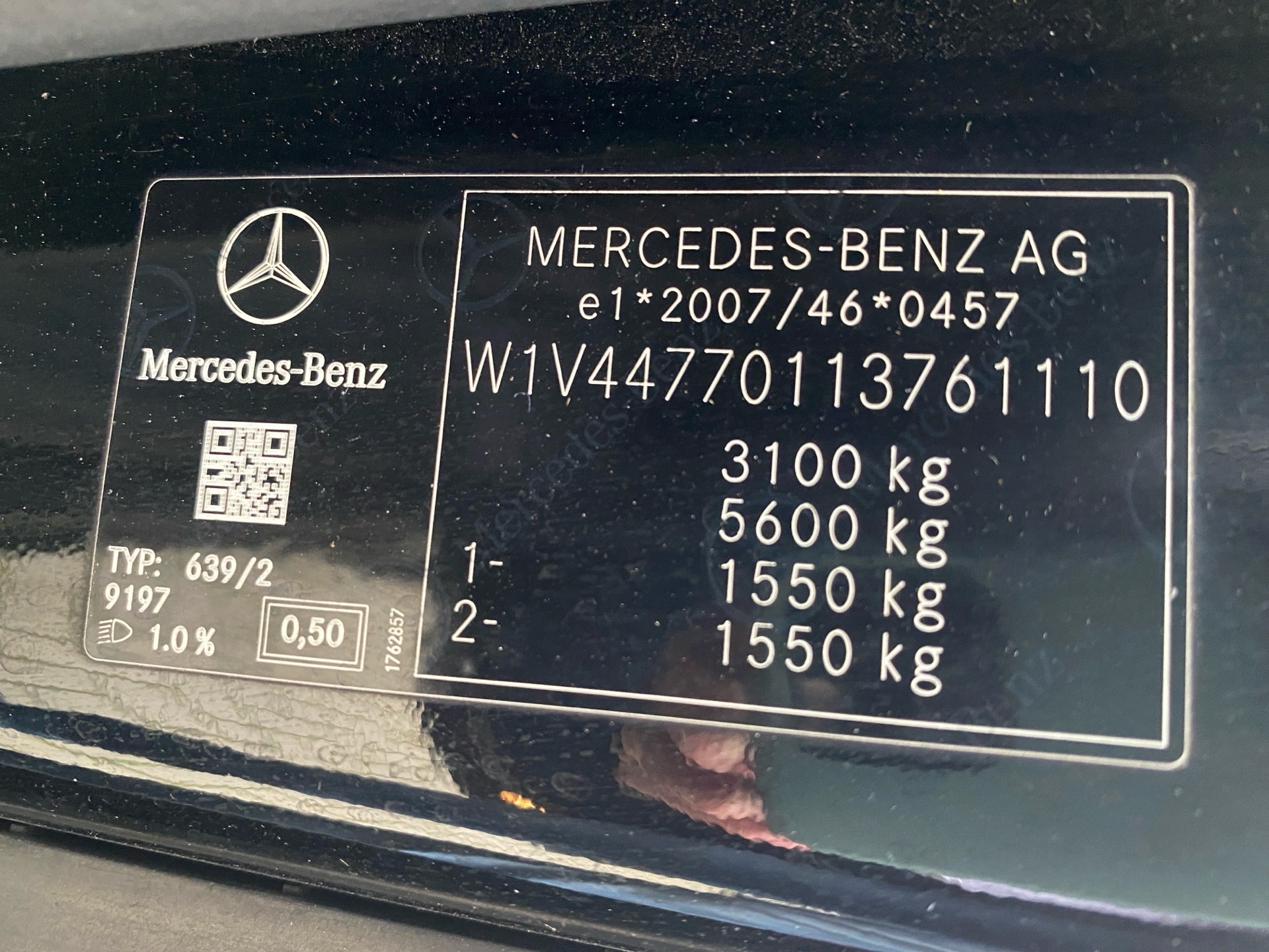 Mercedes-Benz Vito 116 Tourer Autom* LED* AHK* Klimaaut* Navi* RFK 