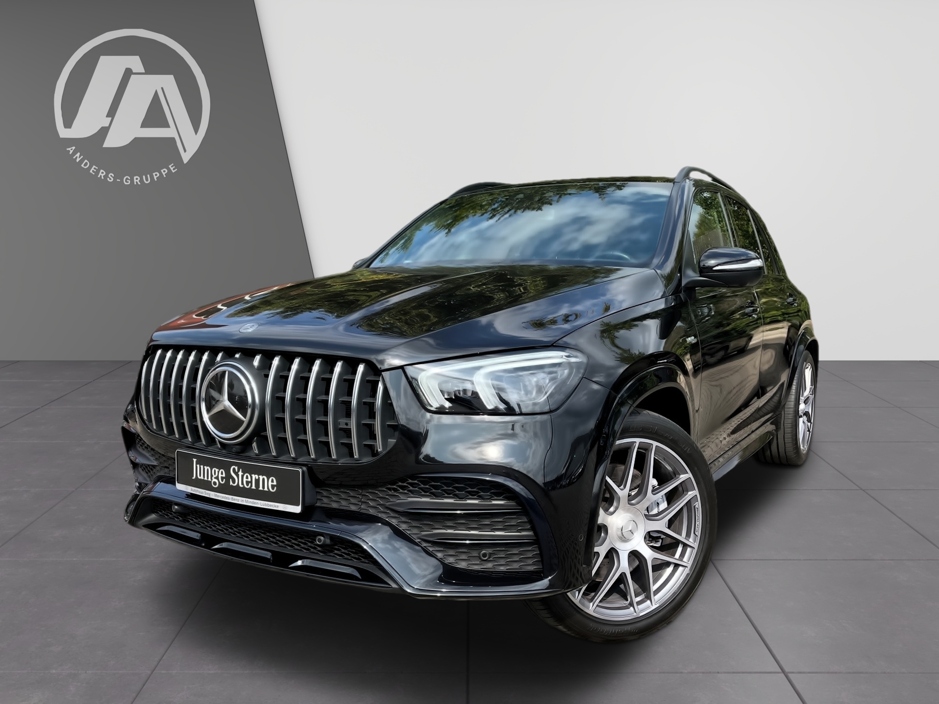 Mercedes-Benz GLE 53 AMG 4M+ MBUX+Pano+Burm+Distr+AHK+360°+LED 